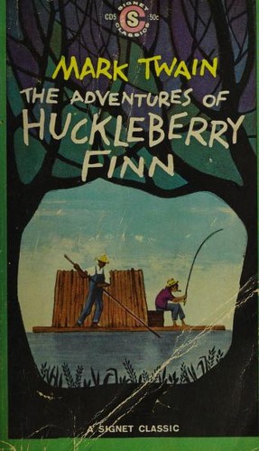 New American Library edition cover of Adventures of Huckleberry Finn