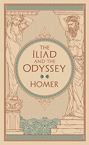Barnes & Noble edition paired with The Odyssey cover of The Iliad