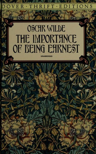 Dover Thrift Editions edition cover of The Importance of Being Earnest