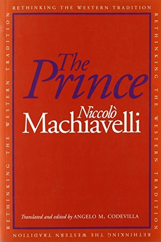 Yale University Press edition, translated by Peter Constantine cover of The Prince