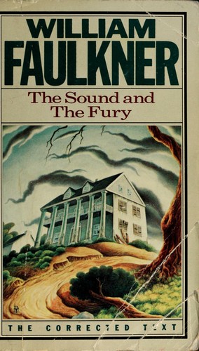 Vintage Books edition cover of The Sound and the Fury