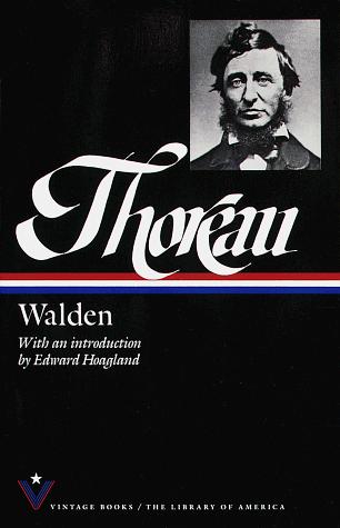 Library of America edition cover of Walden